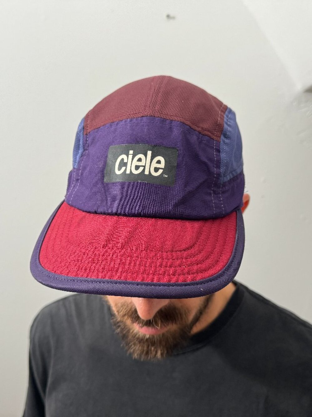 Ciele Running Cap Cool wick – Burgundy, Purple & Navy - As-is
